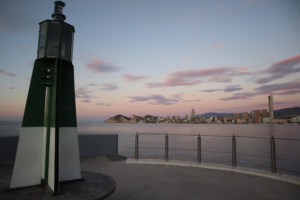Puerto de Benidorm cerca de Hotel Centro Mar
